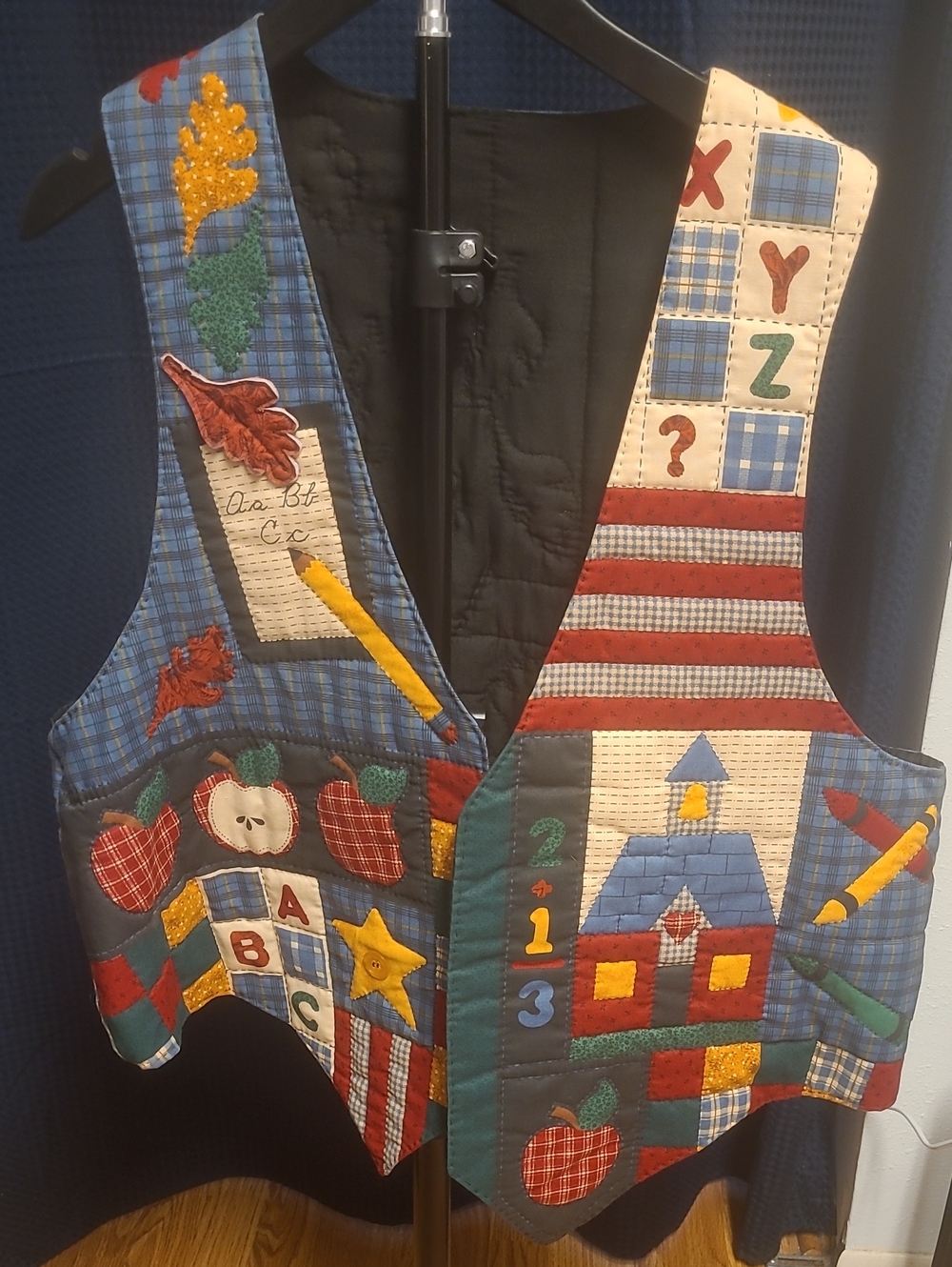 Hand Crafted Patchwork Quilted Vest